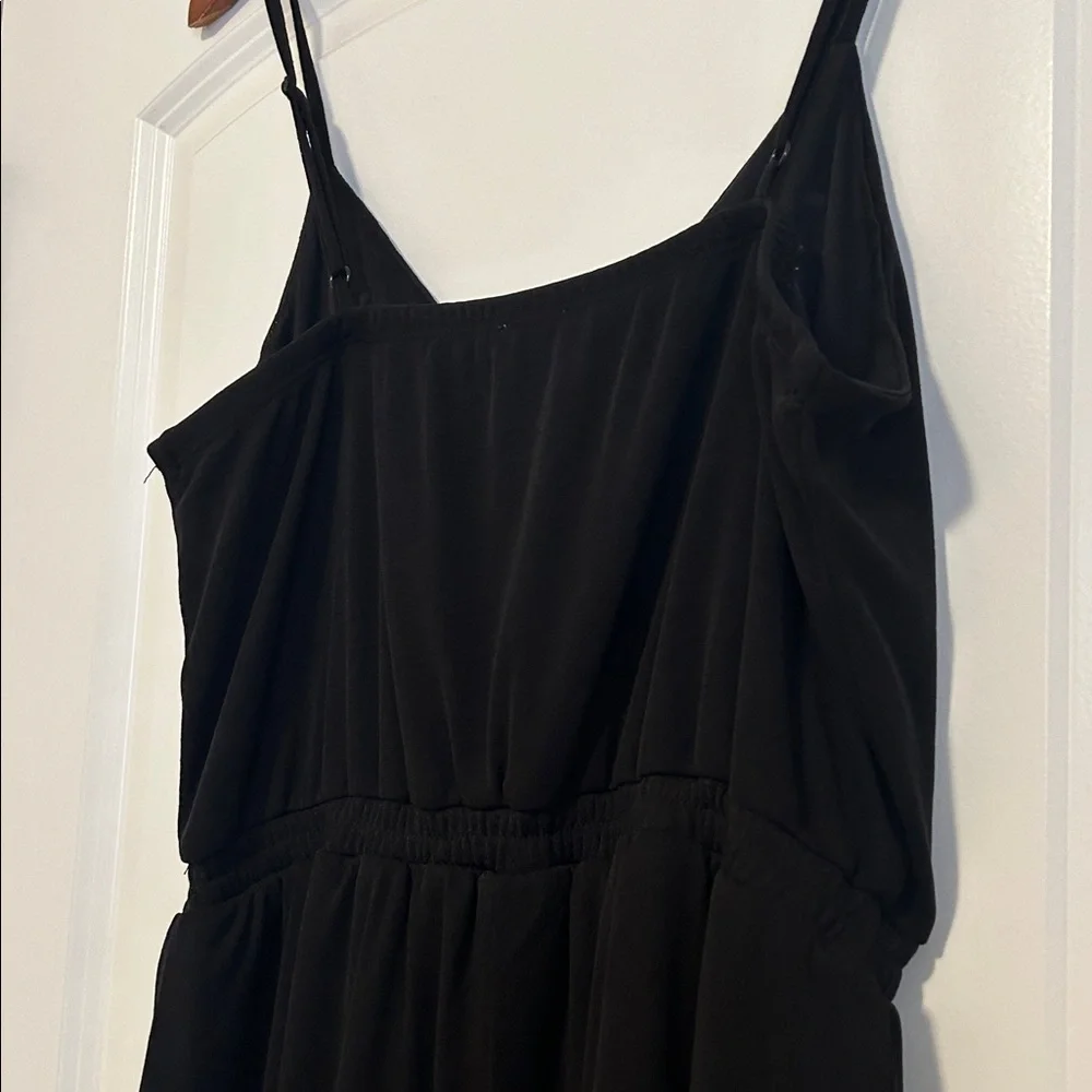 Blue Rain Black Spaghetti Strap Romper Size Medium - Picture 8 of 10